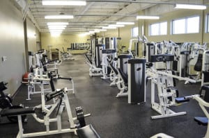 Upstairs Weights | Courts Plus